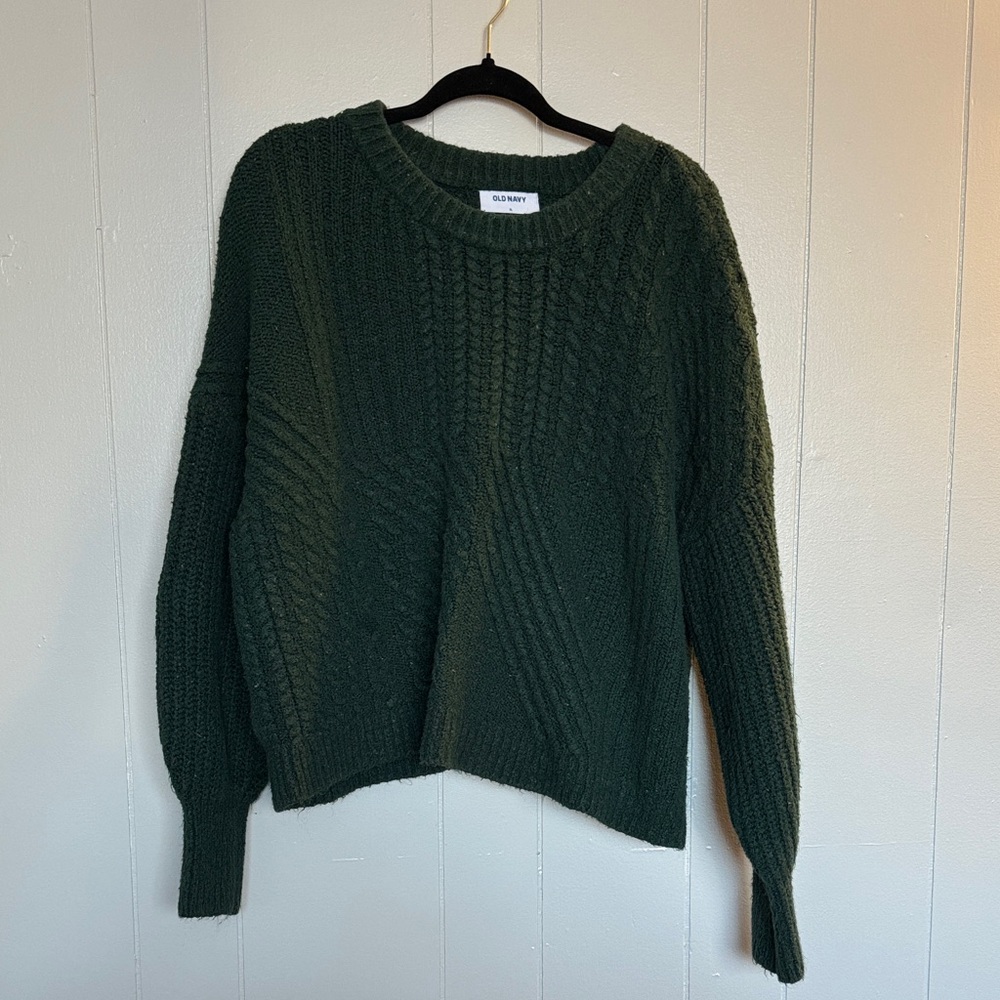 Old Navy Green Sweater XL